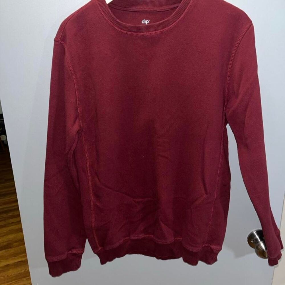 Dip Women's Burgundy and Red Sweatshirt